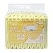 CutiePlusU Disposable Adult Diaper Heavy Absorption Dry Surface Adult Diapers All Night- Yellow 10 Pieces (Medium 28