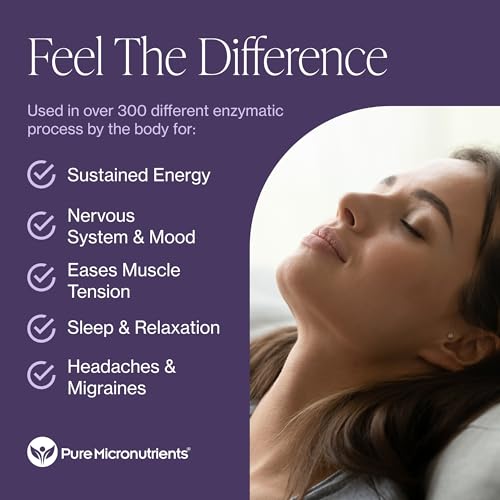 Pure Magnesium Glycinate Supplement – Highly Absorbable Chelated Magnesium to Support Sleep, Muscle & Nerve Health, Energy, Relaxation & Bone Health – 200mg Per Serving, 180 Capsules - Image 4