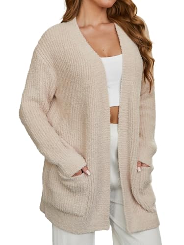 Snuggle Sac Cardigan Sweaters for Women with Pocket Trendy Casual...