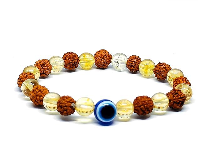 See full amazon price history chart for Rudraksha and Citrine Gemstone Beaded Bracelet For Unisex Adult with Blue Evil Eye Accent Rudraksha and Citrine Gemstone Beaded Bracelet For Unisex Adult with Blue Evil Eye Accent (B0DC62B575) Amazon Price History, Amazon Price Tracker