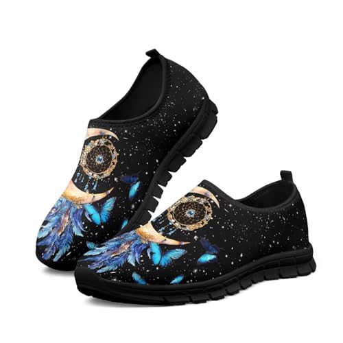 Image of Womens Slip On Walking Shoes Non Slip Loafer Breathable Holiday Travel Shoe Lightweight Casual Low Top Sneakers SizeUS 5.5-11.5