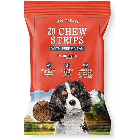 by Amazon Dog Treats with Beef & Veal Cover