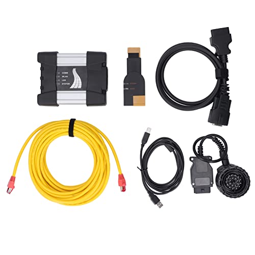 【SEMPLICE DA USARE】 Questo lettore di codici OBD2 può trasformare il tuo computer in un sofisticato strumento di scansione dell'auto. Nota: è meglio se hai un computer come di seguito: 1. 2 core, 2. La CPU ha bisogno di più di 2,2 G, 3. La RAM ha bisogno di più di 4 GB, 4. L'HDD ha bisogno di più di 500 GB e almeno 150 GB di spazio libero, 5. Necessita per connettore SATA sul computer.