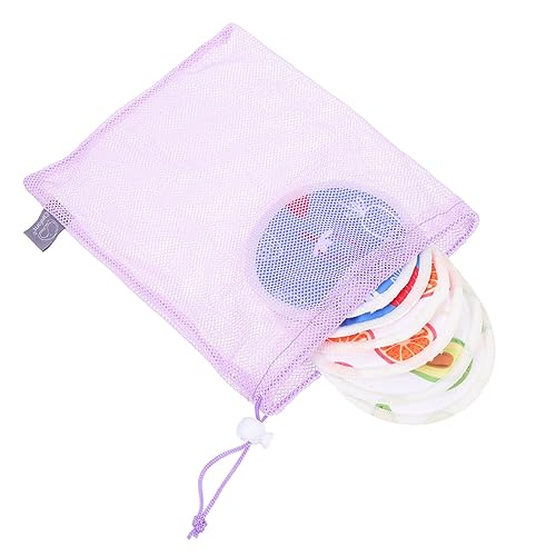 HEMOTON 6-Pack Washable Breastmilk Pads Reusable Nursing Pads for Breastfeeding Comfortable Feeding Leakproof Design