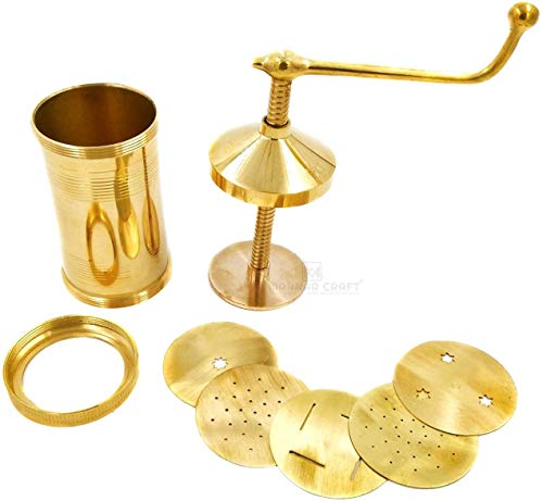 Yuktha Eternals Idiyappam/Murukku/Farsan Sev/Pasta Maker Machine Brass - Image 2