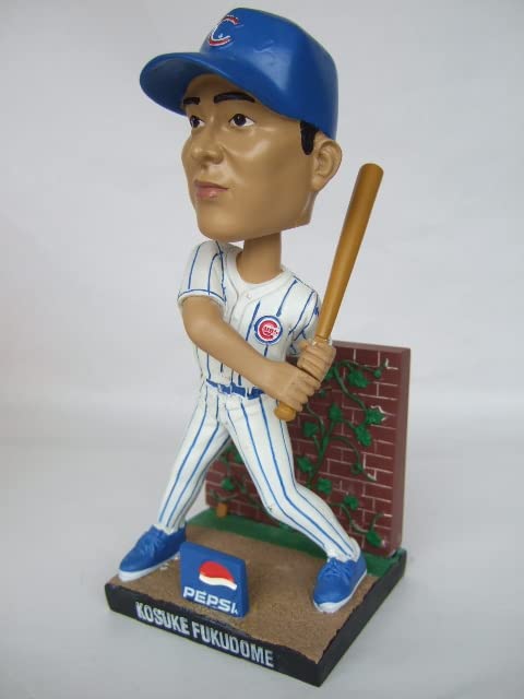 福留孝介　ボブルヘッド　カブス Amazon.co.jp: 2008 福留孝介 カブス 球場配布 バブルヘッド 首振り