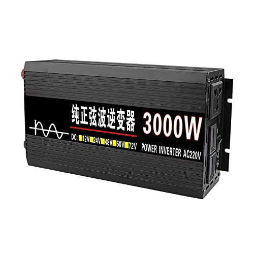 Onduleur pure sinus pour véhicule 12V 24V et usage domestique isolé