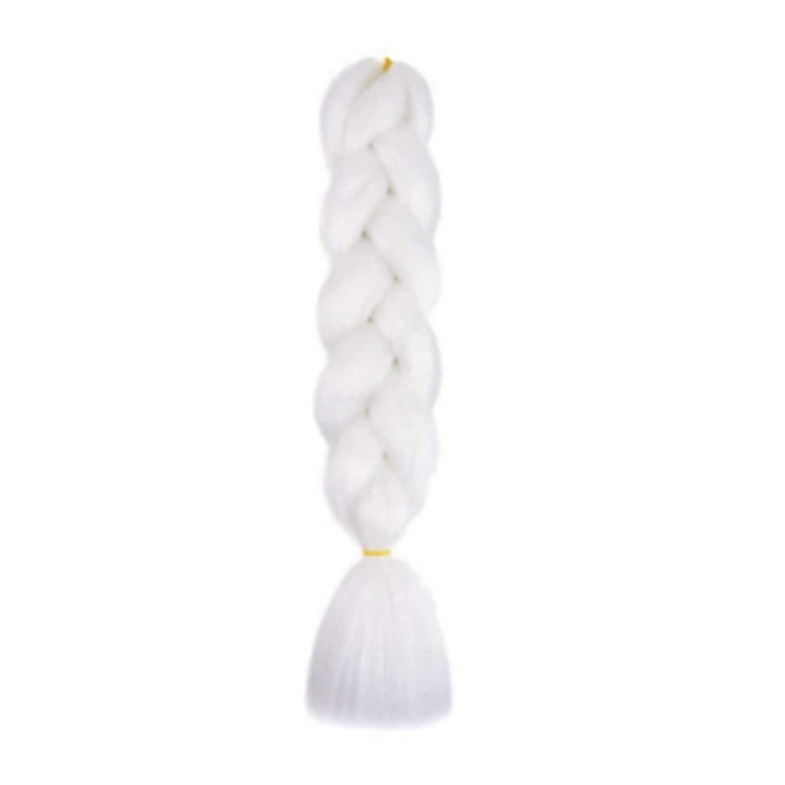 One Piece Beautiful Glow in the Night Hair Extension Shiny Fluorescent Ombre Braid Wigs Fashion Braiding Hair Extension for Twist Braiding