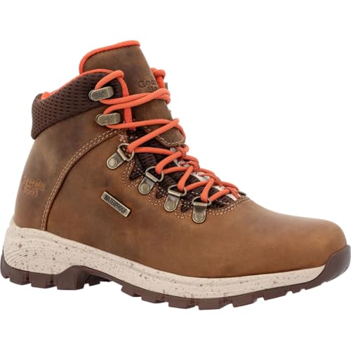 Georgia Boot Eagle Trail Women's Waterproof Hiker, Brown, Size 8(W)