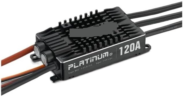 for Platinum Brushless for ESC 25/40/60/80/110/120/130/150/200A Soft Start-ups Reverse Brake Highpower for BEC for DEO(LCD Box)