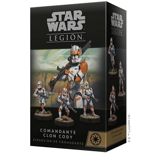 Star Wars Legión - Comandante Clon Cody - Juego de Miniaturas en Español | Ya disponible en tu tienda friki favorita! En mundofriki.es! Star Wars Legión - Comandante Clon Cody - Juego de Miniaturas en Español | Ya disponible en tu tienda friki favorita! En mundofriki.es!