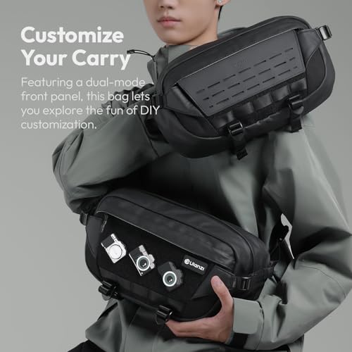 Image of ULANZI 9L Camera Sling Bag, Water-Resistant Camera Case with Tripod Holder