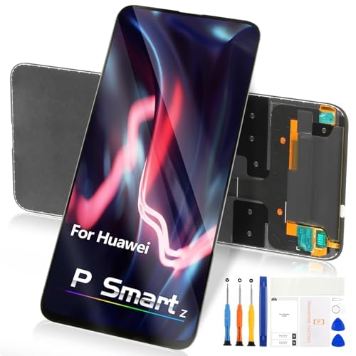 Pantalla LCD Atwist para Huawei P Smart Z/P Smart Pro /Y9 Prime 2019 Pantalla remplacement para Huawei P Smart Z LCD Display Pantalla táctil digitalizador Stk LX1 con Herramientas (Negro)