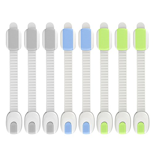 8 Pezzi Bambino Chiusure di Sicurezza Cinghia