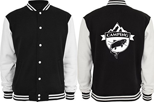 Chaqueta de camuflaje para camping con tejido térmico y multibolsillos tácticos