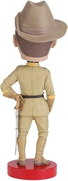 Royal Bobbles Teddy Roosevelt 26th President of The United States Collectible Bobblehead Statue