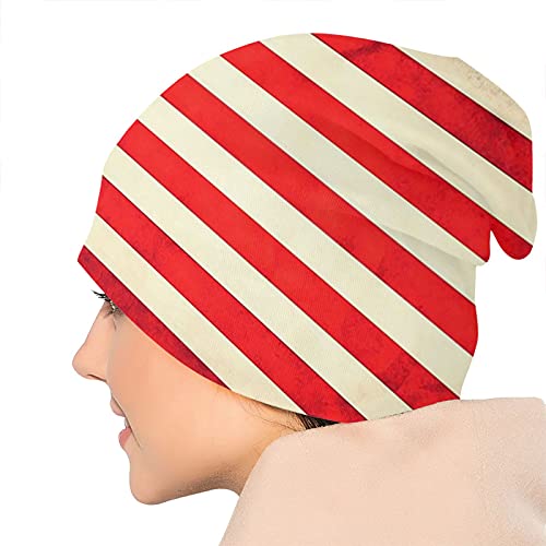 Usa Flag Vintage Funny Beanie Hats For Men Women Workout Wave Sleep Soft Knit Skull Cap Cycling Multifunctional Headwear Winter #TOP2