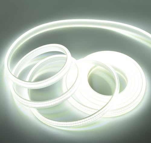 Tira de luces COB LED, 8 m, 110V-130V, Blanco Día 6500K miniatura 3