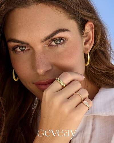 Silver Hoops Earrings for Women Hypoallergenic 925 Sterling Silver 14K Gold Plated Hoop Earrings Lightweight Large Thick Hollow Tube Hoop Earrings 30/40/50/60MM3