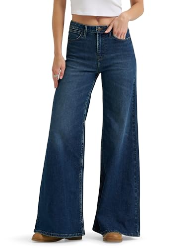 Wrangler Women's High Rise Wide Leg Jean