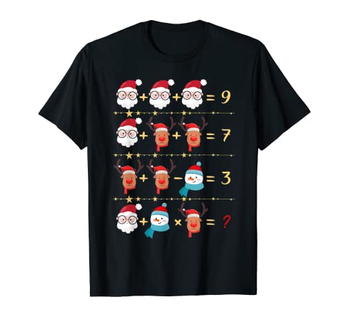 Quiz Order of Operations Math Nerd Cadeau de Noël pour professeur T-Shirt