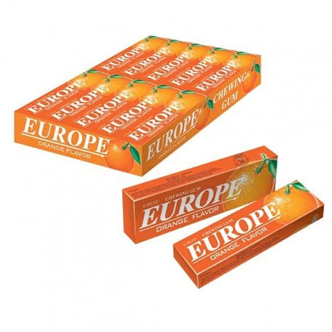 EUROPE CHEWING GUM MINT (Orange) (B097TGBWCK) Amazon Price History, Amazon Price Tracker