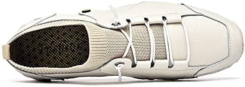 Loafers for Men Shoes Leather Casual Dress Handmade Men's Driving Comfort Fashion Boat Shoe Male - Image 5