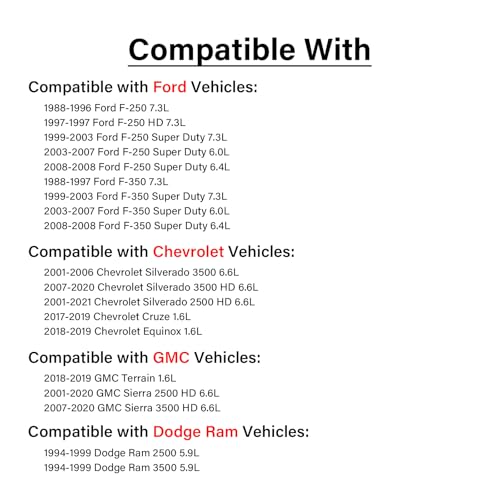 Image of Diesel Fuel Cap Gas Cap, 10830D for 1988-2008 Ford F250 F350 HD Super Duty 6.0L 6.4L 7.3L, 2001-2021 Chevrolet Silverado 2500 3500 HD 6.6L, 2001-2020 GMC Sierra 2500 3500 HD 6.6L Diesel Engines Cap