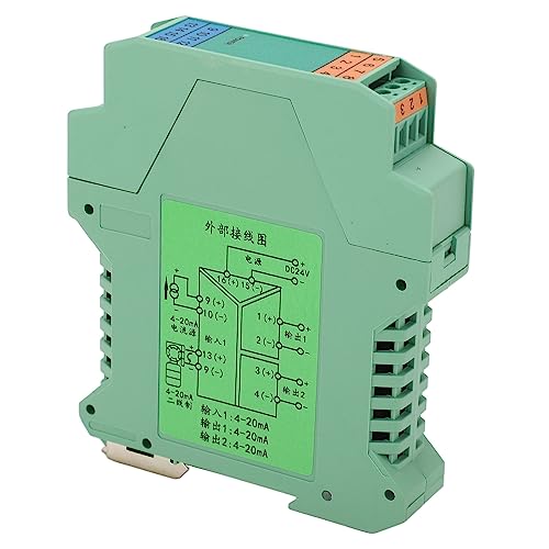 Aislador de señal de corriente contra interferencias en rejilla de control de PLC CC 24V 6