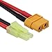 OliRC 4pcs XT-60 XT60 Female to Plug for Micro Mini-Tamiya Male Connector Adapter(C19-4)
