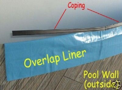 Great Barrier Reef - Hd 15 Ft Overlap Pool Liner - Above Ground Pool Liners, Quality Pool Products (15' Round) #TOP2