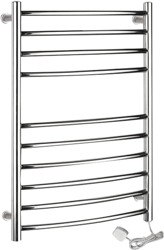 Radiador calentador de toallas eléctrico de acero inoxidable para baño