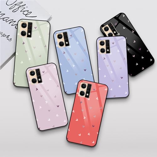 Image of COLORflow Back Cover Compatible With Oppo F21 Pro 4G / F21s Pro 4G | Family of Hearts Customized | Shockproof TPU Bumper With Camera Protection Back Cover Compatible With Oppo F21 Pro 4G / F21s Pro 4G