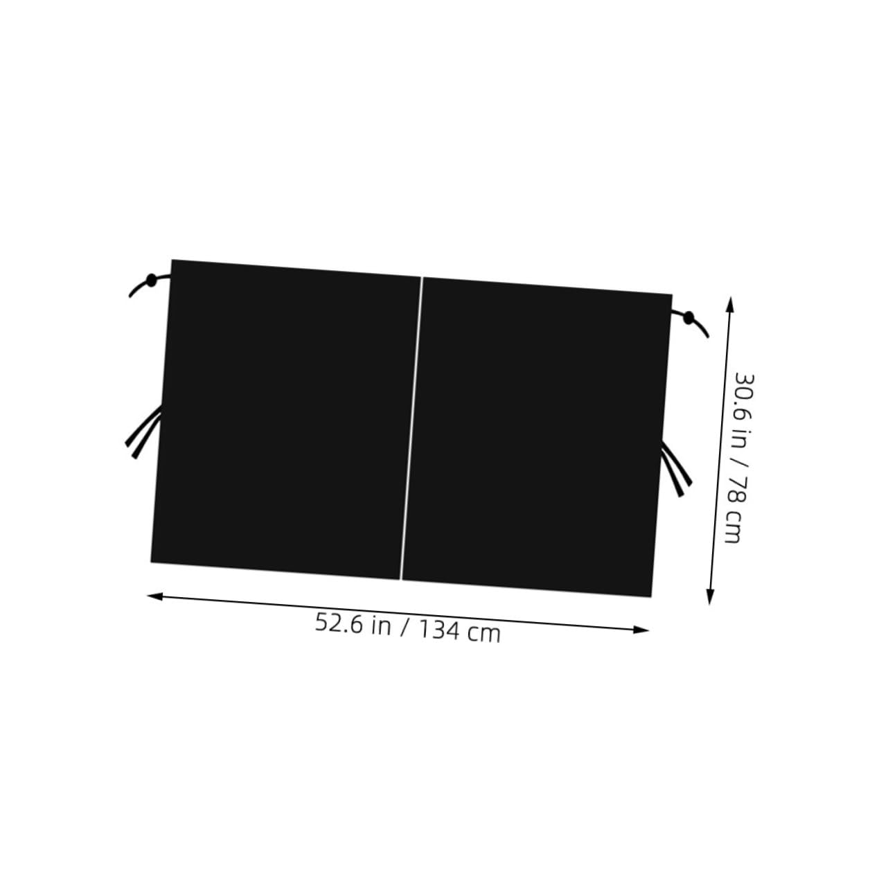 ABOOFAN Car Window Privacy Shade Auto Partition Curtain for Suvs Trucks Lightweight Divider for Camping Travel Blocks Disturbance Easy Storage