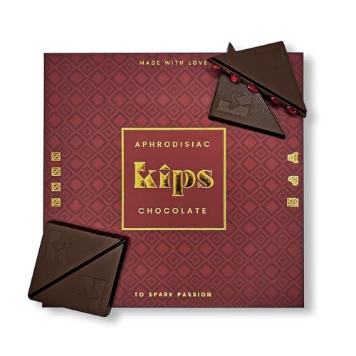 kips Chocolat Aphrodisiaque Noir | Cadeau Sensuel pour Couple |