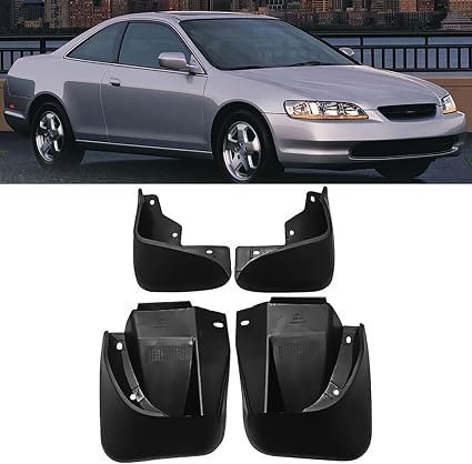 AGTERBCH Car Mud Flaps, for Hon-da Accord 2.3 1997-2003 Front Rear Mudguards Splash Guards Fender Splashproof Waterproof