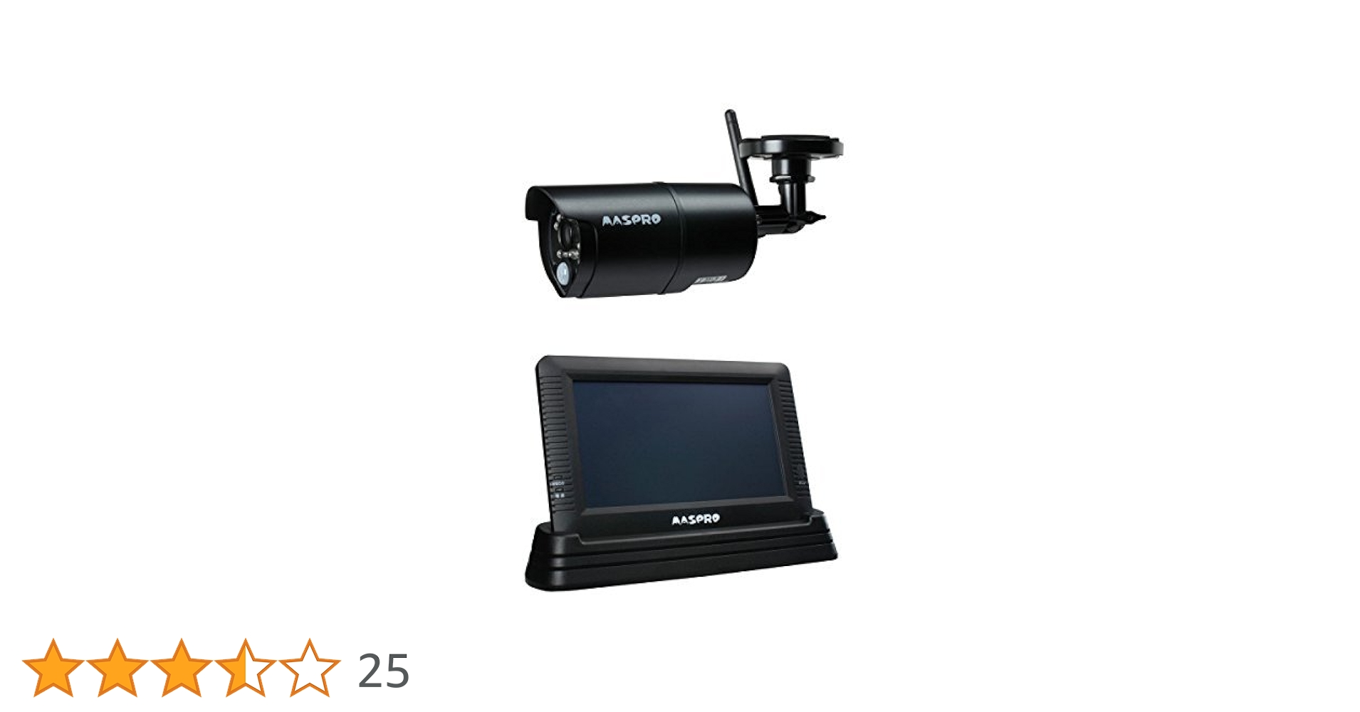 Amazon.co.jp: マスプロ モニター＆ワイヤレスHDカメラセット
