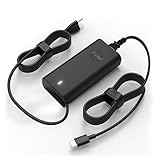 65W USB C Laptop Charger Compatible with Dell Laptop Charger USB C: Latitude 5520 5530 5540 5450 5420 3550 7420 Chromebook XPS 13 Dell Power Cord Type C