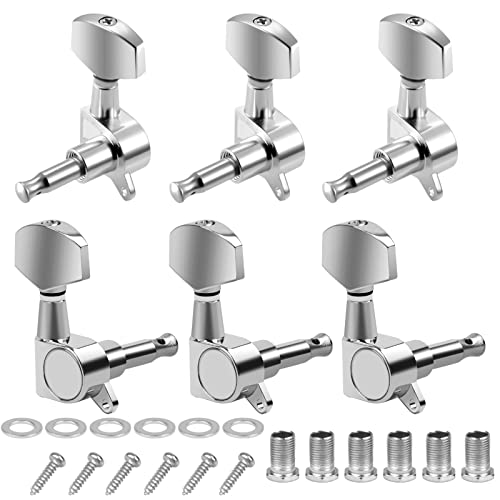Colexy 6 Pièces Guitare Mécaniques Boutons, 3L3R Mécanique guitare Clés Chevilles Mécaniques, Guitare Cordes Tuning Pegs… - Les Beatles, Paul McCartney, John Lennon, RIngo Starr, George Harrison Colexy 6 Pièces Guitare Mécaniques Boutons, 3L3R Mécanique guitare Clés Chevilles Mécaniques, Guitare Cordes Tuning Pegs…