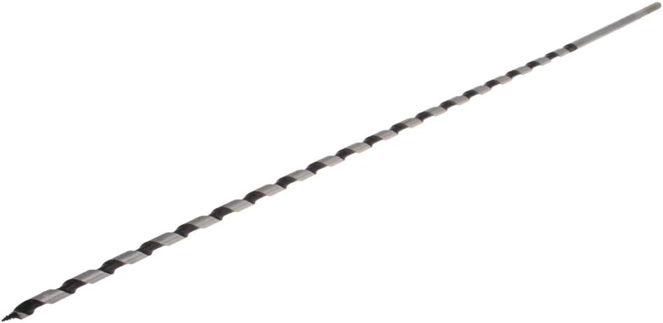 Utoolmart Auger Drill Bit Wood Hex Shank 22mm Cutting Dia High Carbon Steel for Electric Bench Drill Woodworking Carpentry 1pcs