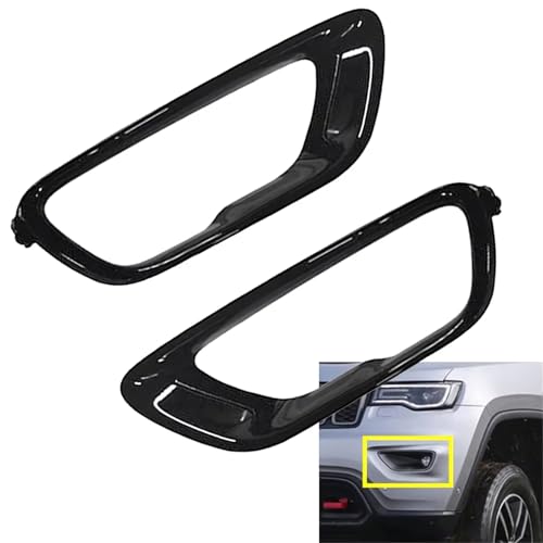 Cubierta de luz antiniebla resistente para Jeep Grand Cherokee 2017 a 2021 6
