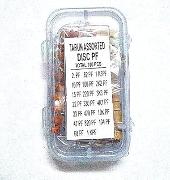 PGSA2Z 100 Pcs Ceramic Disk Capacitor Kit Pack 1 Box.