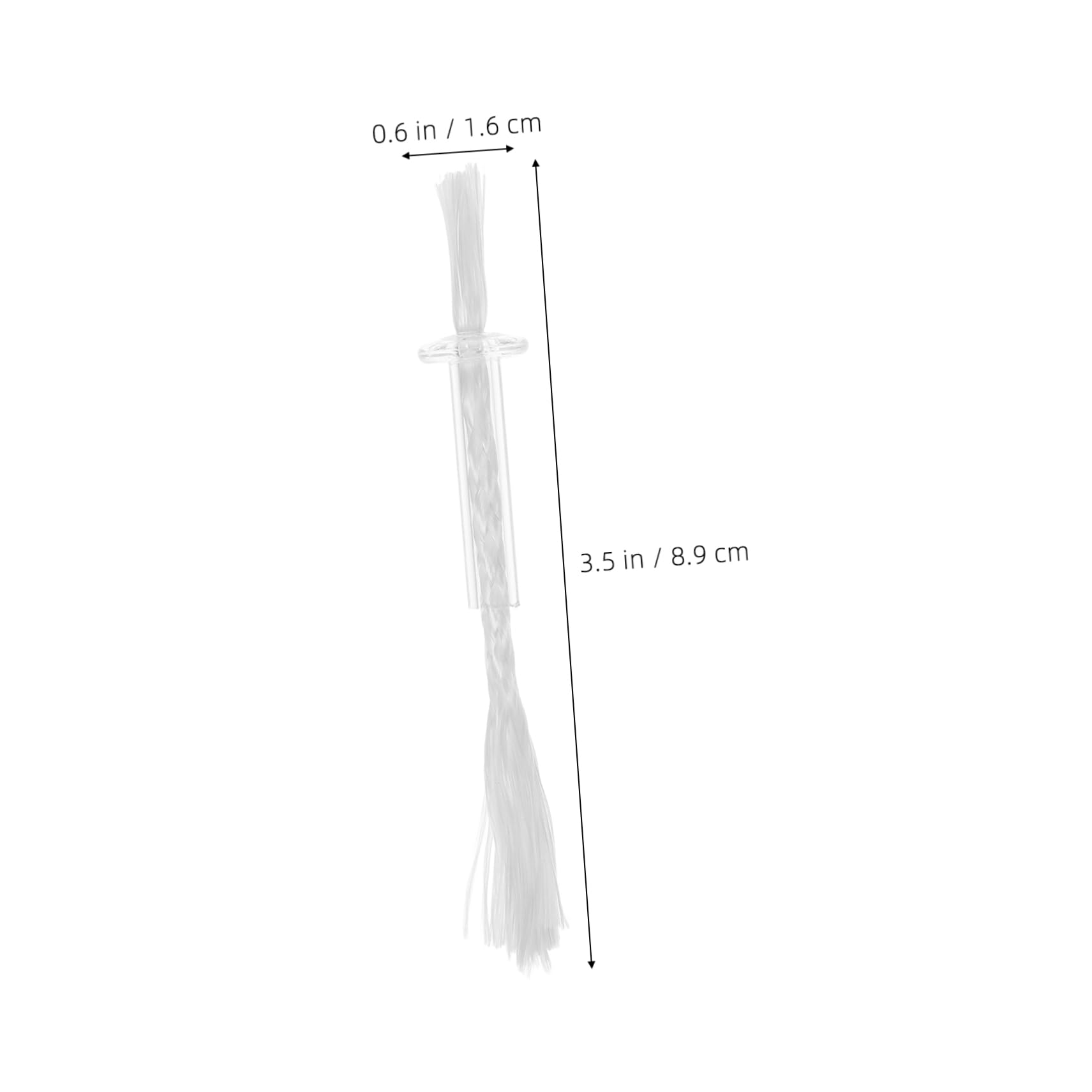 ERINGOGO 2pcs Cotton Wick for Oil Lamps Replacement Wicks for Lights Lantern Lamp Accessories