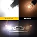 AUXITO 3157 LED Bulb White LED Reverse Light 3156 3056 3057 4157 Backup Light Brake Tail DRL Parking Light, 6000K, 3000LM, Pack of 2