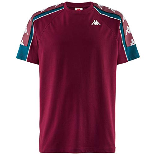 Kappa Arset 222 Banda, Maglietta Uomo, Porpora, XS...