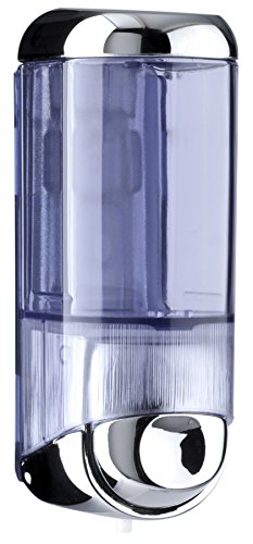 Mar Plast A58300 - Dispensador de jabón (0,17 L, Cromado, 150 x 75 x 55 mm)