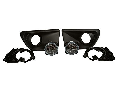 Yates Performance 2013-2014 Mustang ROUSH Lower Bumper Fog Light & Bezel Kit 421394