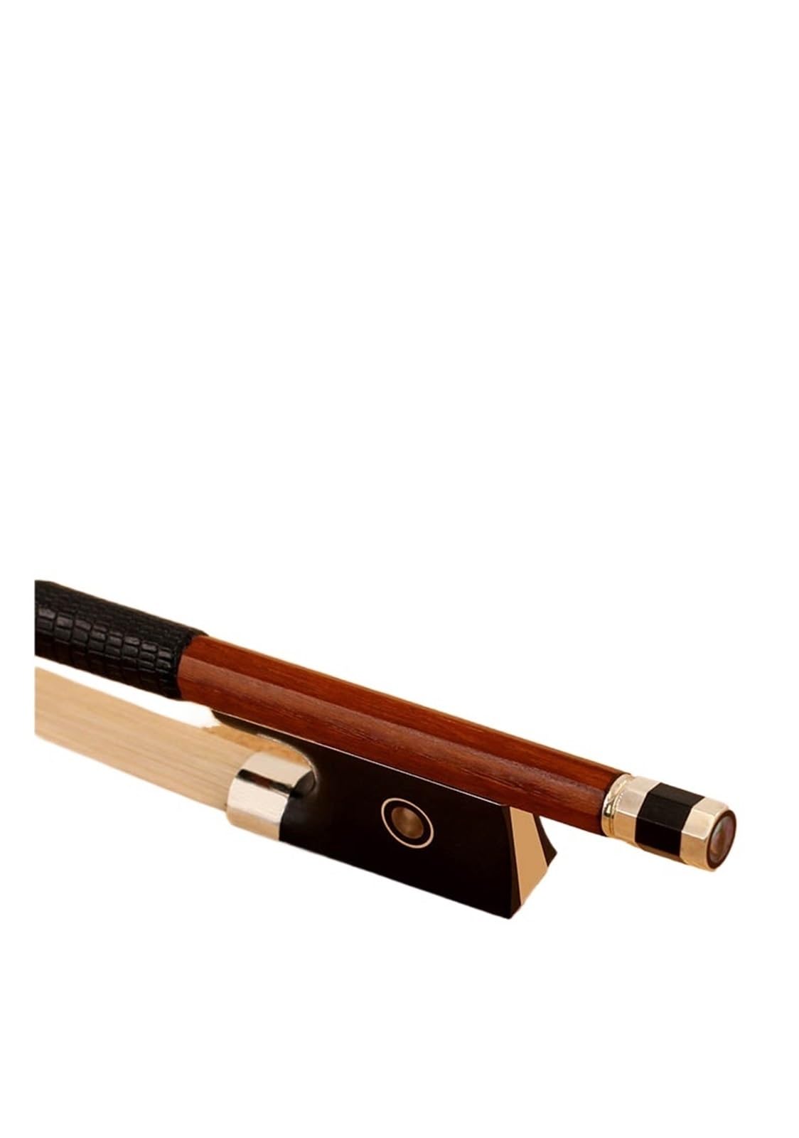 Arco per violino Archetto per violino in crine di equiseto bianco 4/4
