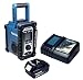 Produktbild Makita DMR 107 Baustellenradio mit Akku 5 Ah und Ladegerä