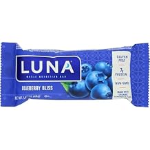 Luna Blueberry Bliss 1.69 Oz. 6 Bar [Pack of 2]